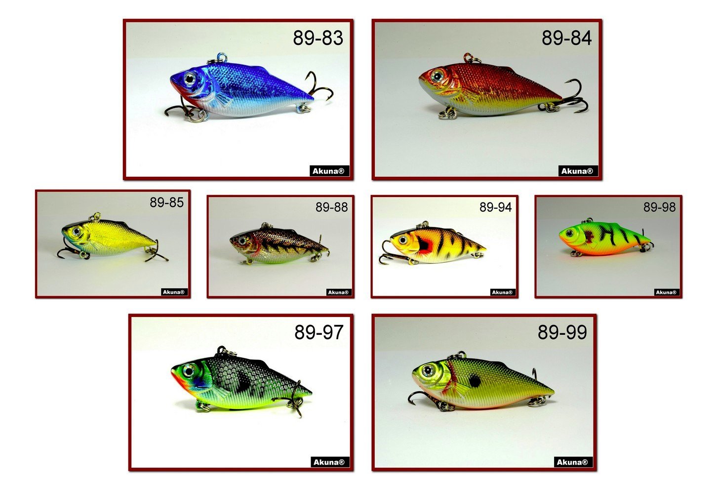 Amazon.co.jp: アクナRattlin ' Rover Liplessシリーズ2.5インチ